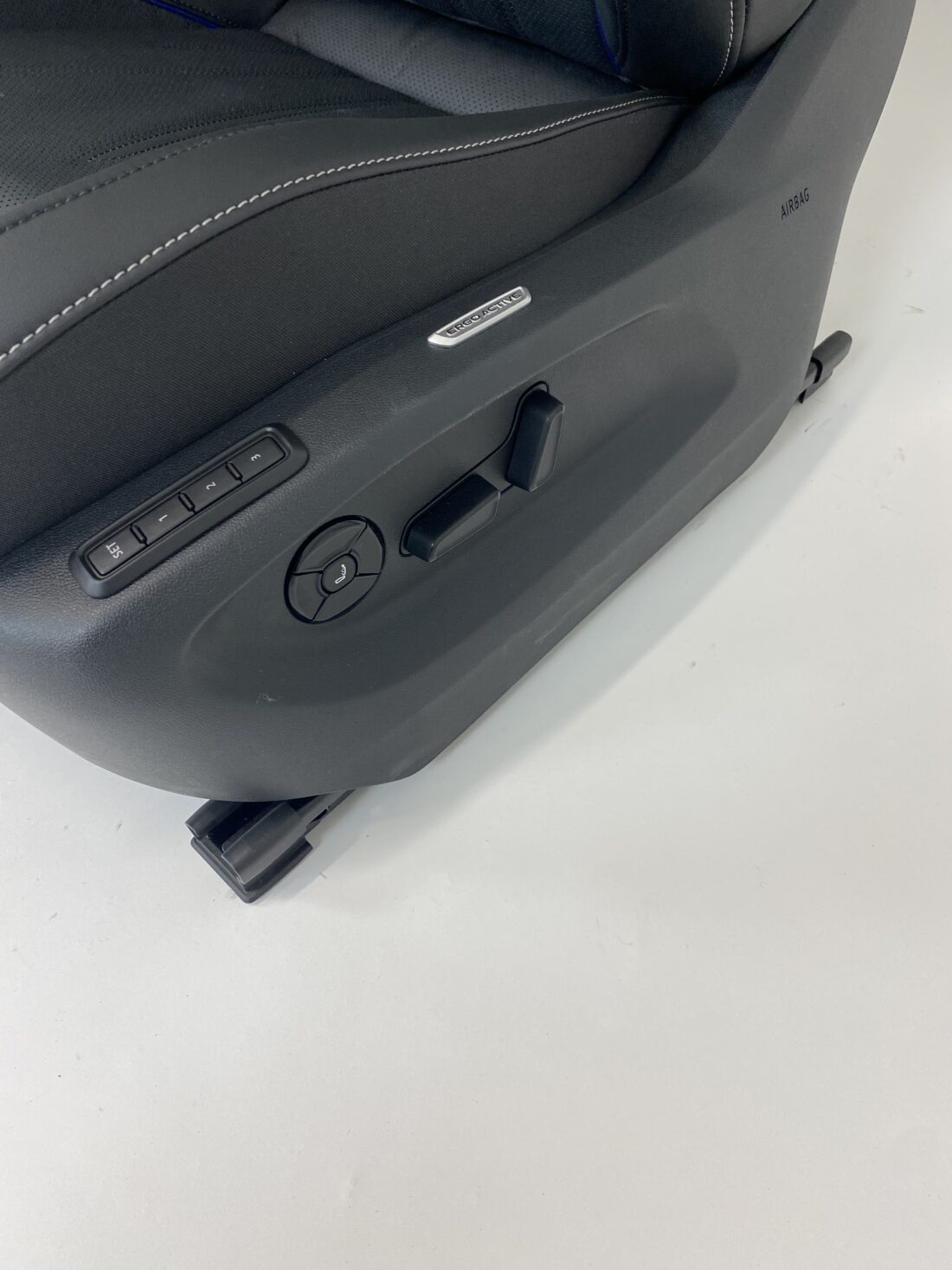 Interieur Vw Tiguan Leder Zwart Met Blauwe Details