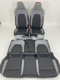 Interieur VW Golf 8 GTI Zwart/Grijs/Rood