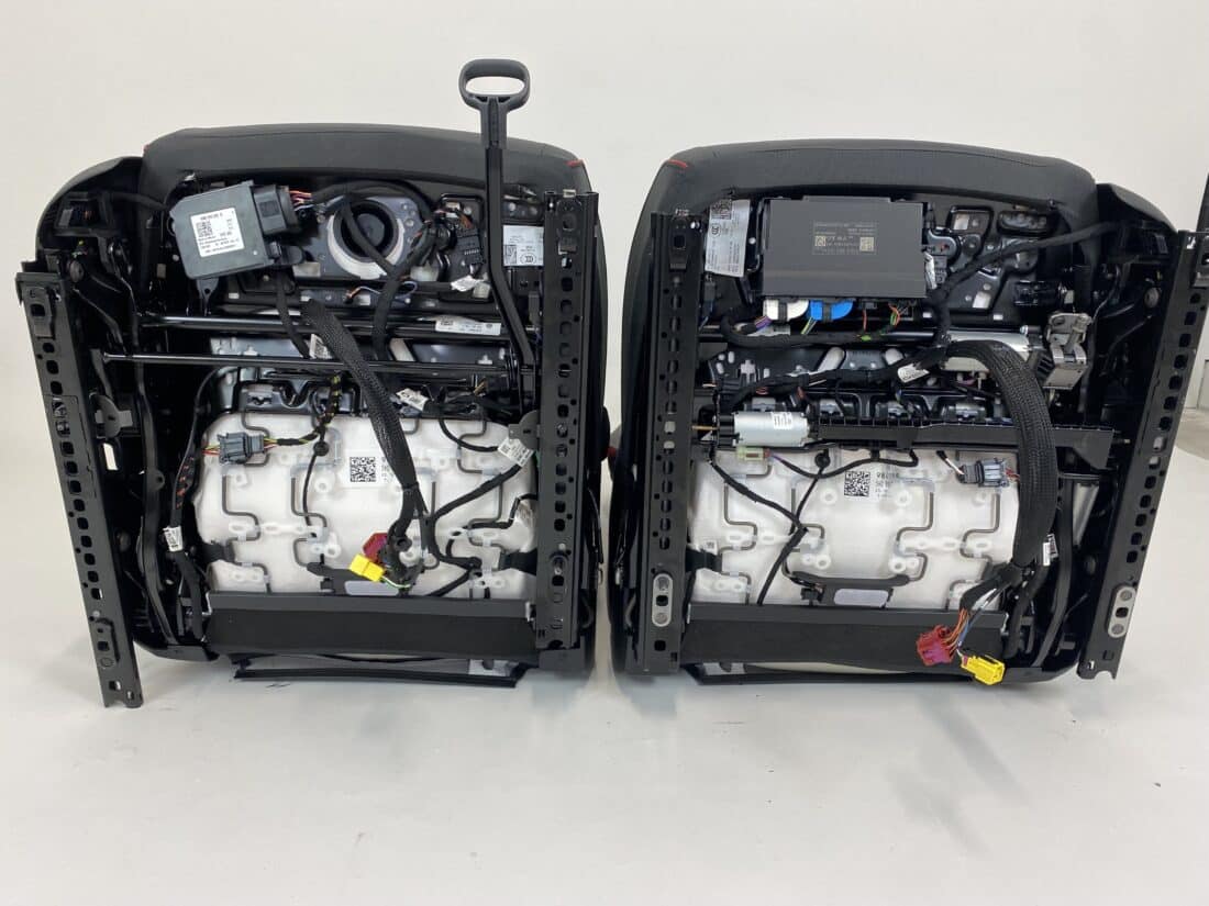 Interieur Vw Golf 8 Gti Zwart Grijs Rood