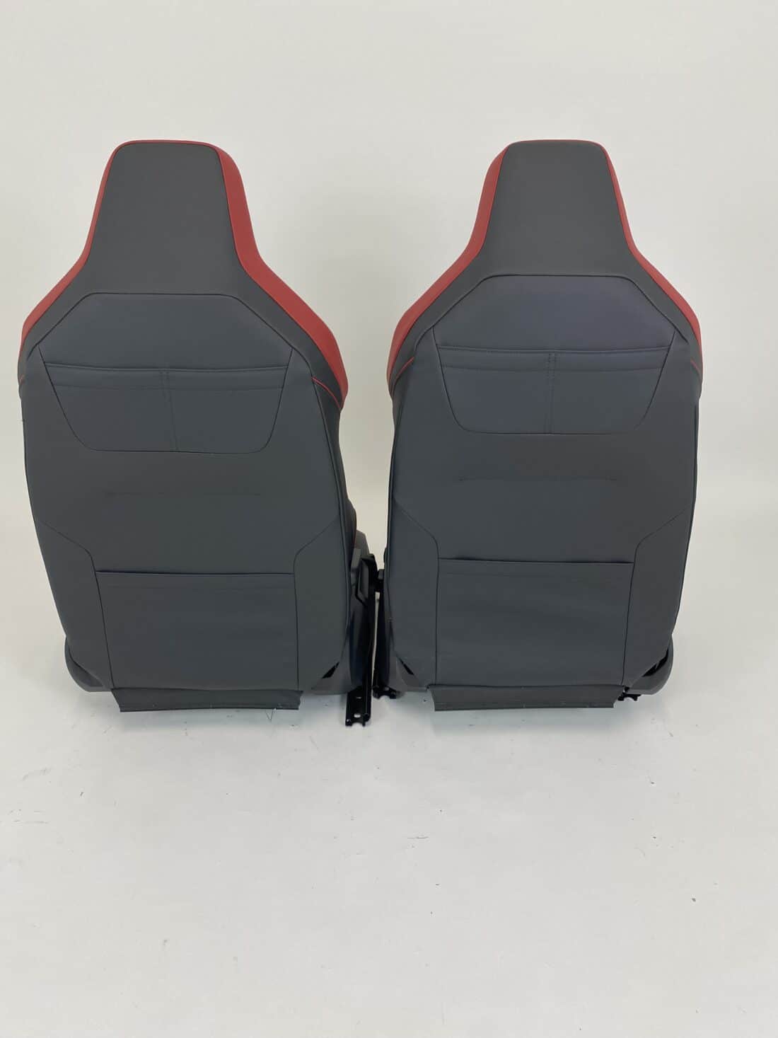 Interieur Vw Golf 8 Gti Zwart Grijs Rood
