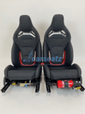Mercedes Benz C Class Amg Performance Seats W206 Black Leather With Red Detail Mercedes Benz C Class Amg Performance Seats W206 Black Leather With Red Detail