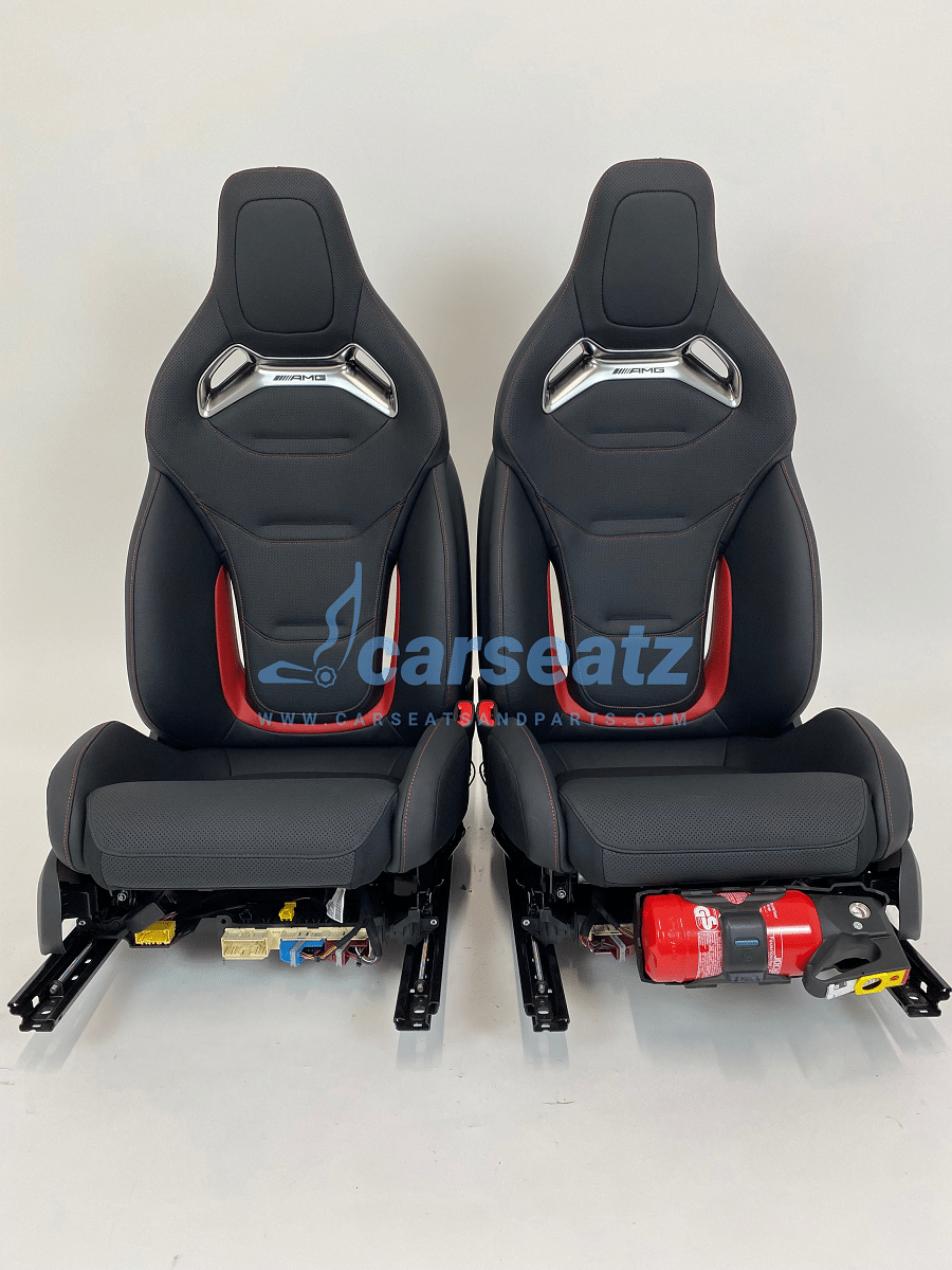 Trp Post Container Data Trp Post Id 15921 Mercedes Benz C Klasse Amg Performance Stoelen W206 Zwart Leder Met Rood Detail Trp Post Container
