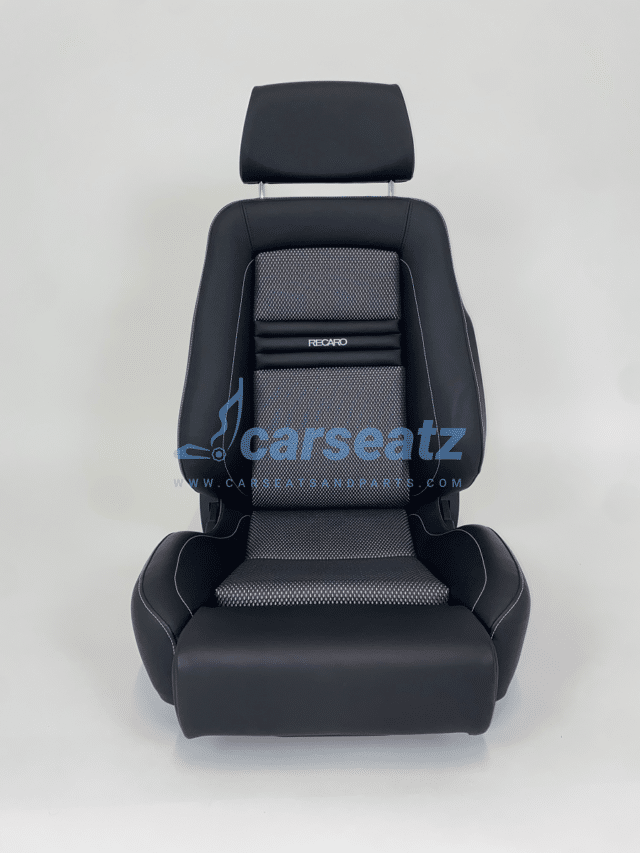 Recaro Ergomed Es Klima Sab Leder 3d Mesh Zwart Zilver