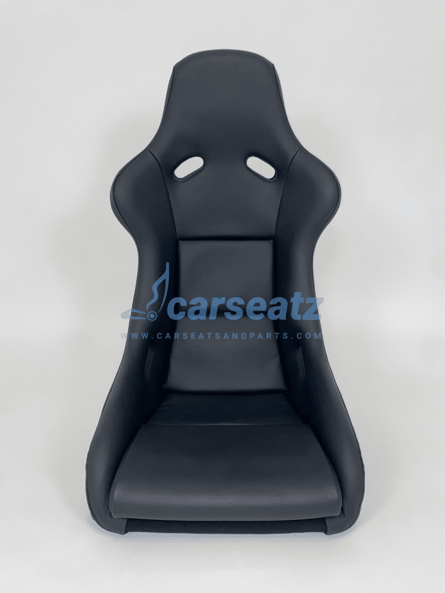 Recaro Pole Position Fia Leder Zwart