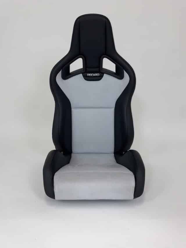 Recaro Sportster Cs Dinamica Kunstleder Zilver Zwart