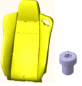 Schuimdeel Rugleuning Met Verwarming C6000
