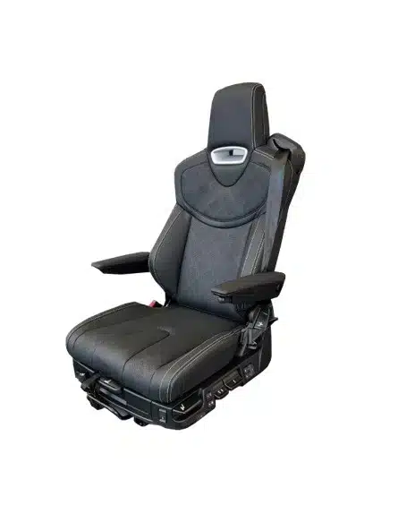 Vrachtwagenstoel C 7000 Leder Zwart