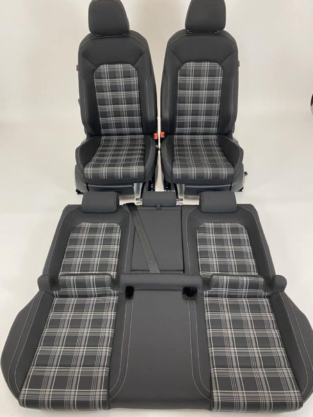 Intérieur Vw Golf 7 Gtd Tissu Noir Gris