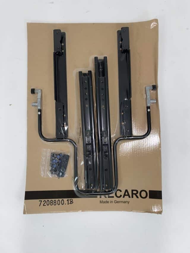 Rieles de deslizamiento planos universales Recaro con adaptador izquierdo 7208800 1b