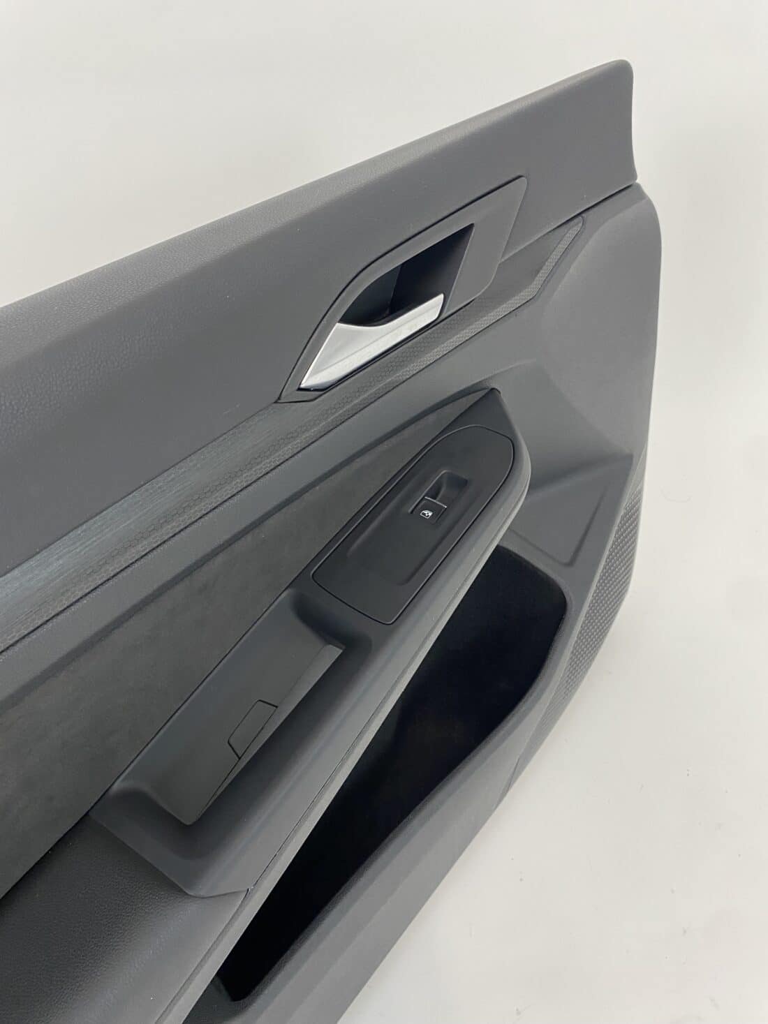 Interieur Vw Golf 8 Gti Alcantara Stof Grijs Geruit Rood Wit Grijs