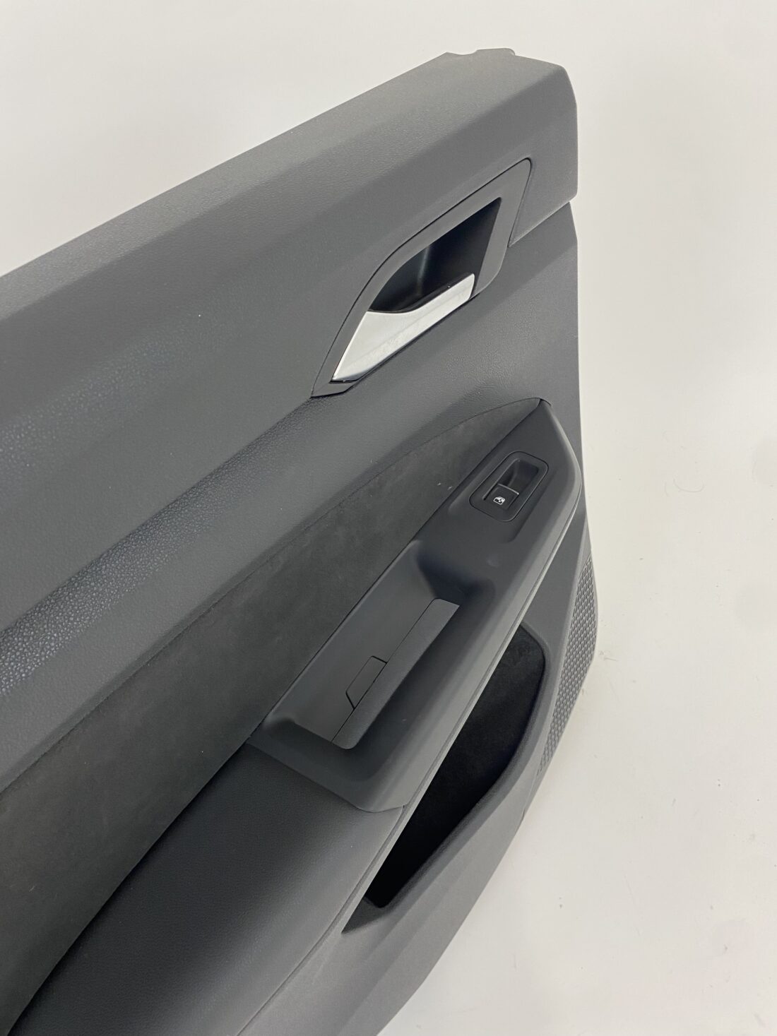 Interieur Vw Golf 8 Gti Alcantara Stof Grijs Geruit Rood Wit Grijs