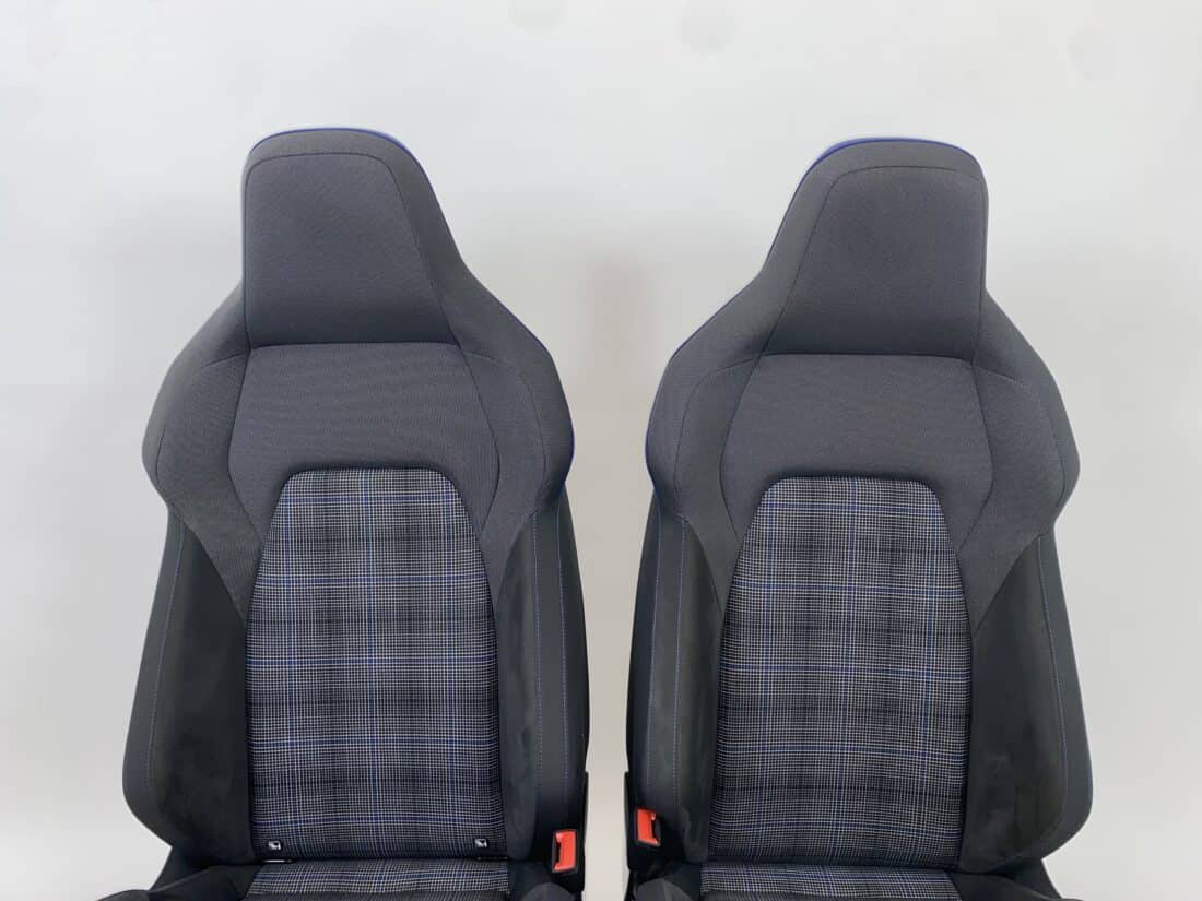 Trp Post Container Data Trp Post Id 19061 Interieur Vw Golf 8 Gte Stof Alcantara Blauw Zwart Grijs Trp Post Container