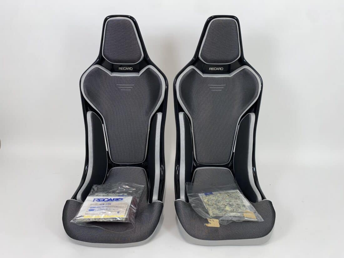 Set Nieuwe Recaro Rcs Gb Gg In Zwart Zilver