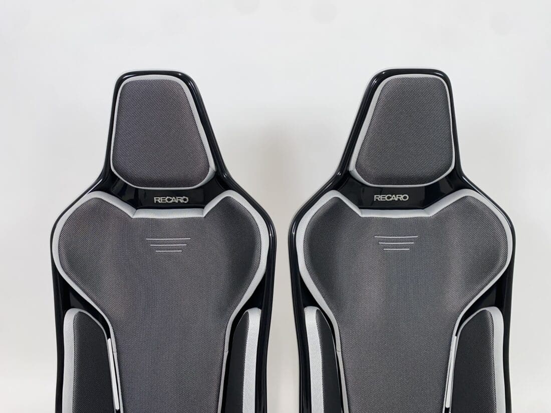 Set Nieuwe Recaro Rcs Gb Gg In Zwart Zilver