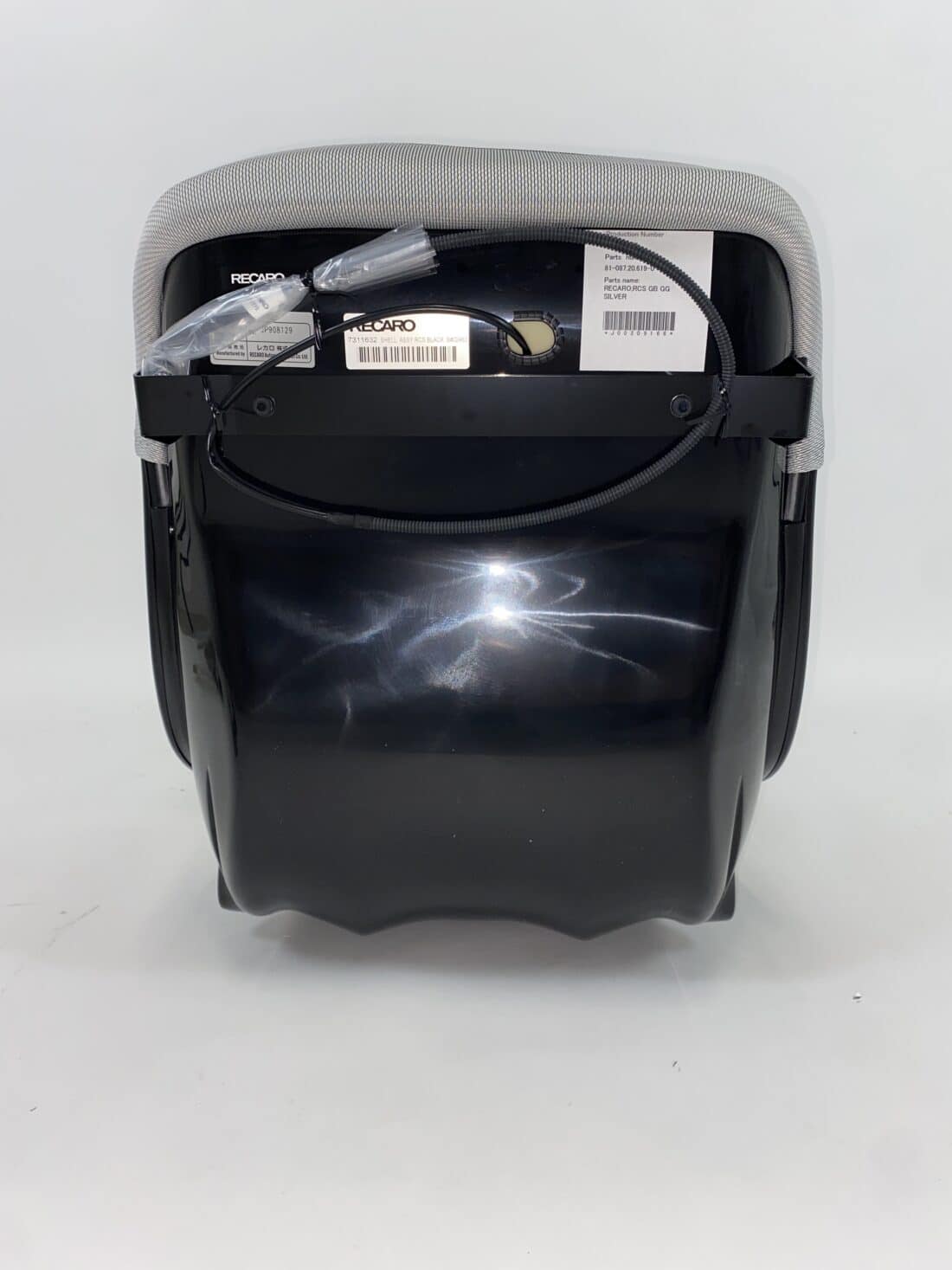 Set Nieuwe Recaro Rcs Gb Gg In Zwart Zilver