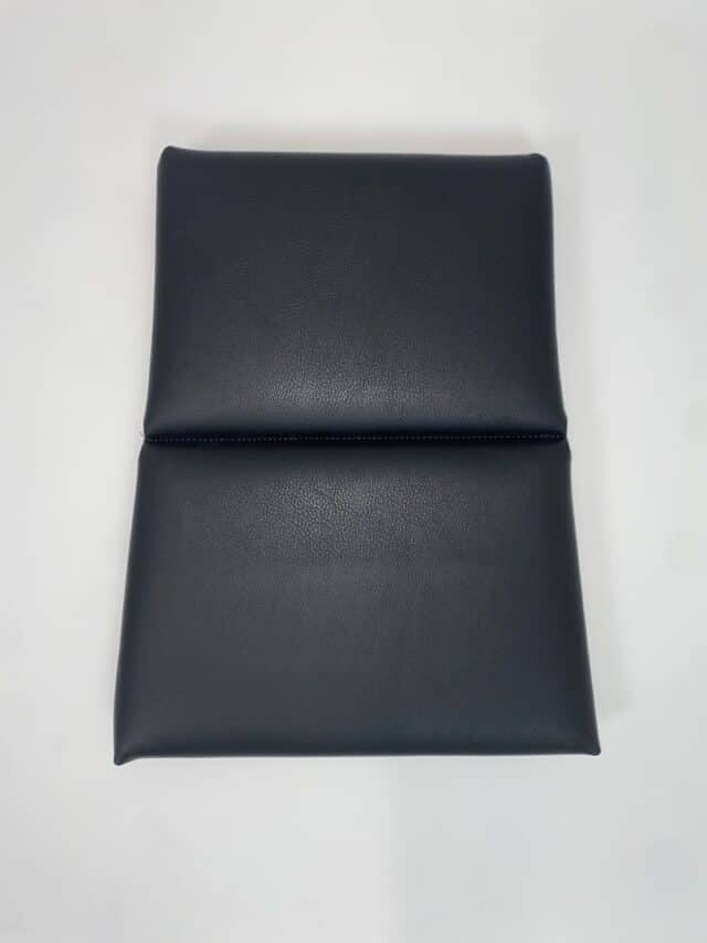 Rückenkissen „Pole Position“ von Abe, Kunstleder, schwarz, 5118273, B36 Et
