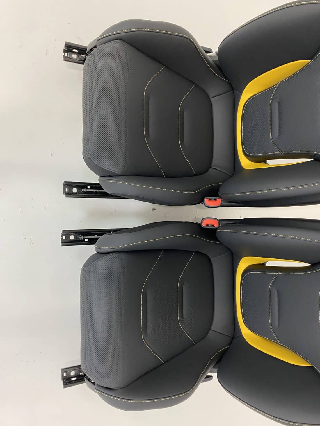 Mercedes Benz C Klasse Amg Performance Stoelen W206 Zwart Leder Met Gele Details