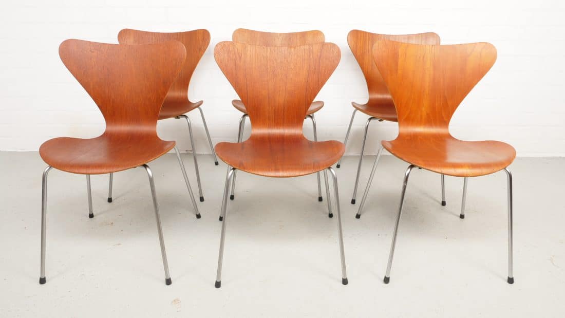 Trp Post Container Data Trp Post Id 6124 Arne Jacobsen Butterfly Chair 3107 Series 7 Teak Frits Hansen 1963 1964 Trp Post Container
