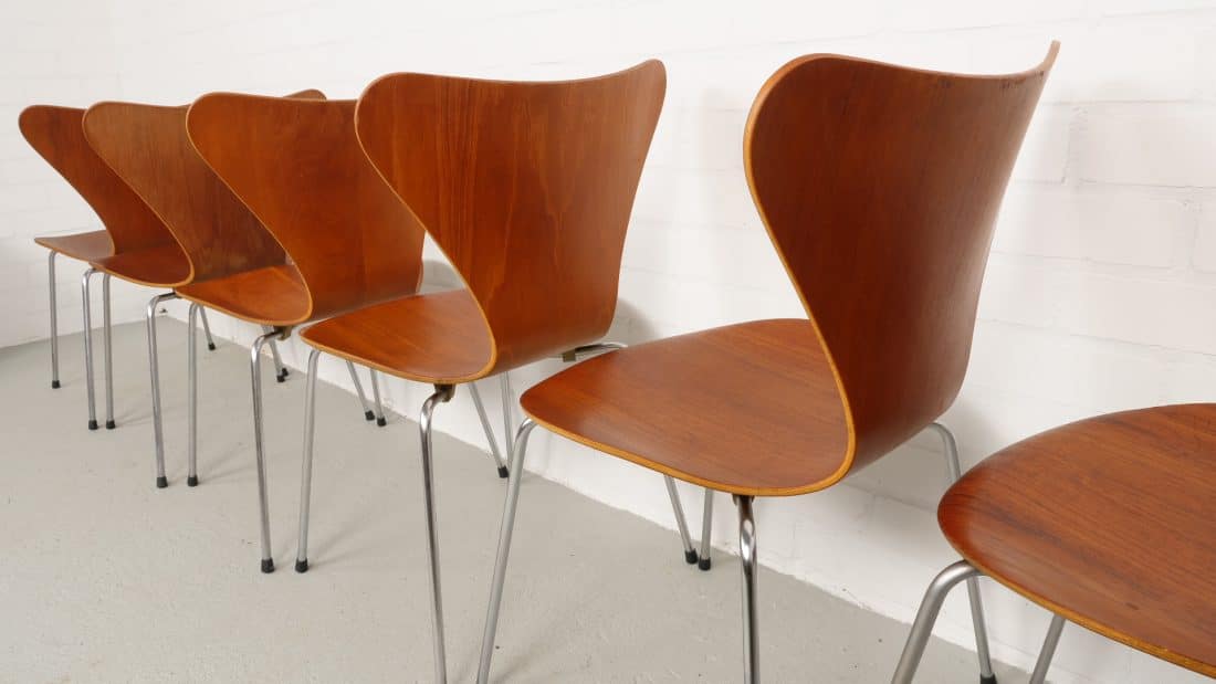 Trp Post Container Data Trp Post Id 6124 Arne Jacobsen Butterfly Chair 3107 Series 7 Teak Frits Hansen 1963 1964 Trp Post Container