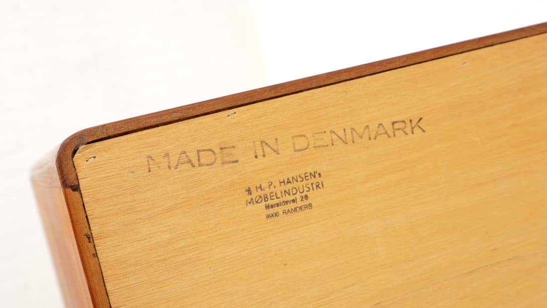 Dressoir Deens Design H P Hansen Teak 170 Cm