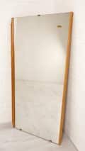 Vintage Passing Mirror Xl Crystal Wooden Frame