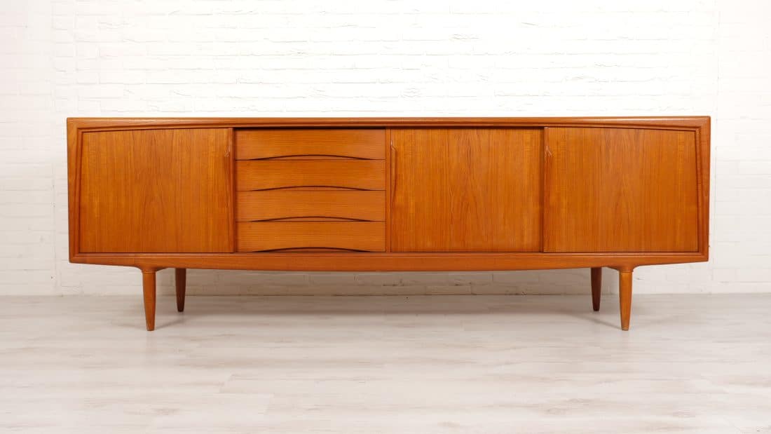Vintage Dressoir Axel Christensen Aco Mbler Deens Design 240 Cm