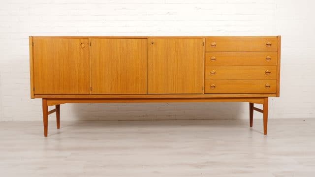 Vintage Dressoir Sideboard Mid Century Modern 202 Cm