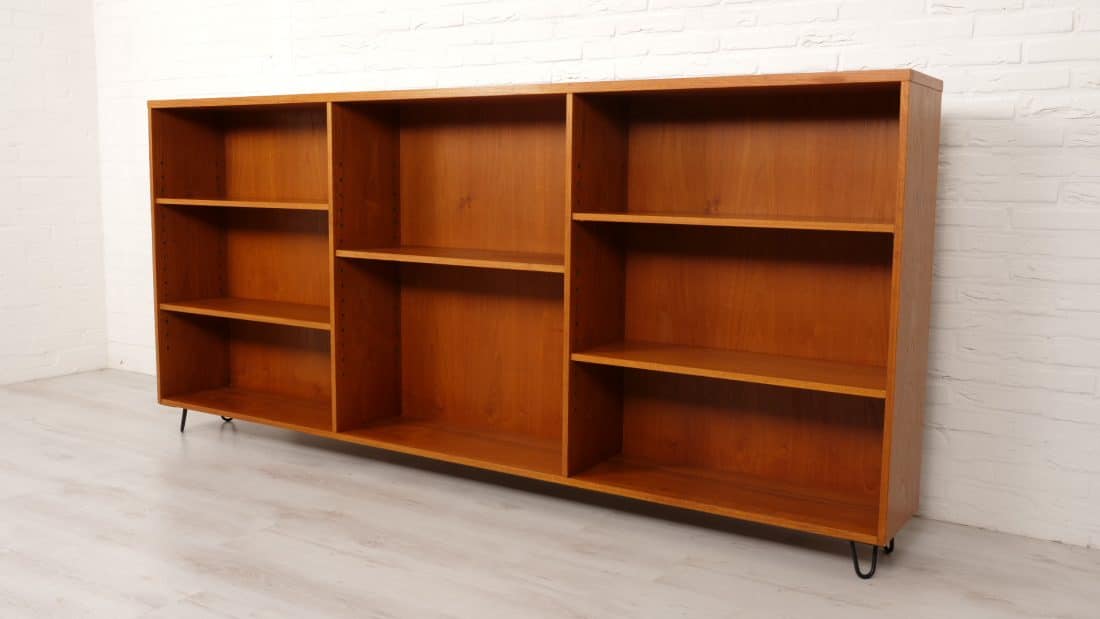 Vintage Wandkast Teak Boekenkast Jaren 8217 60