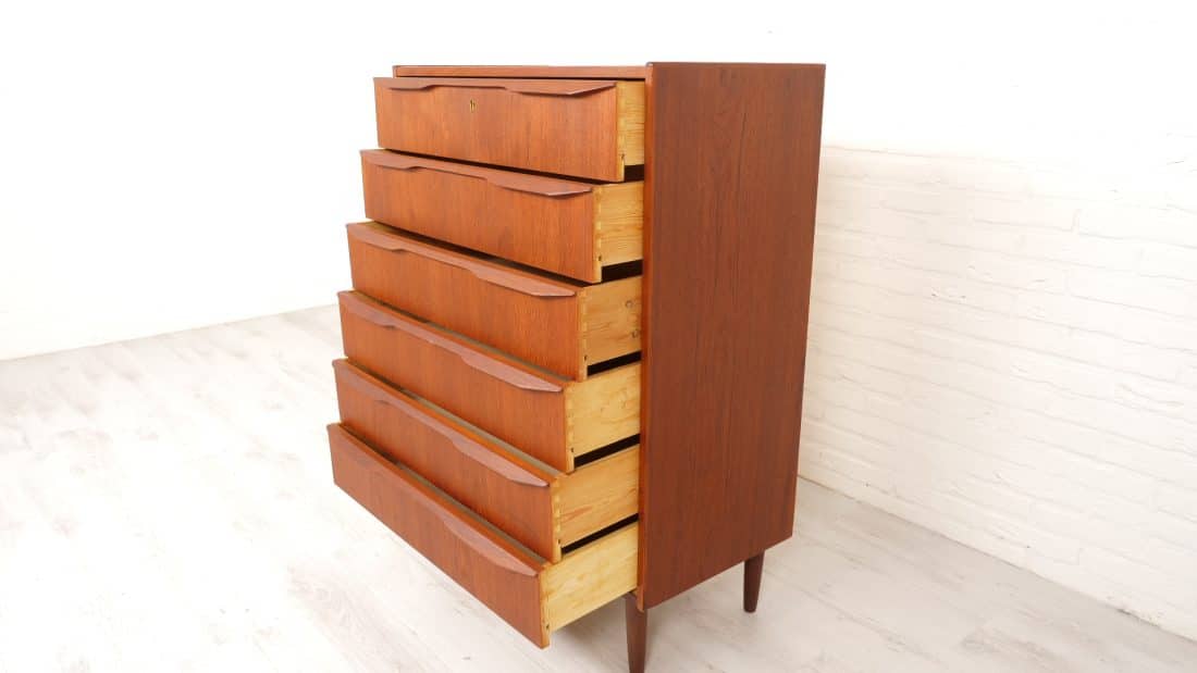 Trp Post Container Data Trp Post Id 9070 Drawer Cabinet Danish Teak 6 Drawers Vintage Trp Post Container
