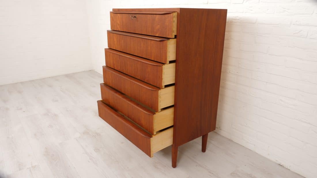 Trp Post Container Data Trp Post Id 9335 Vintage Danish Teak Drawer Cabinet 6 Drawers Trp Post Container