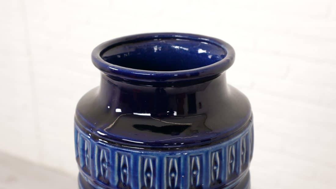Trp Post Container Data Trp Post Id 9897 Large Vintage West Germany Vase Blue 40 Cm Trp Post Container