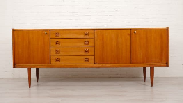 Vintage Dressoir 220 Cm 1960s