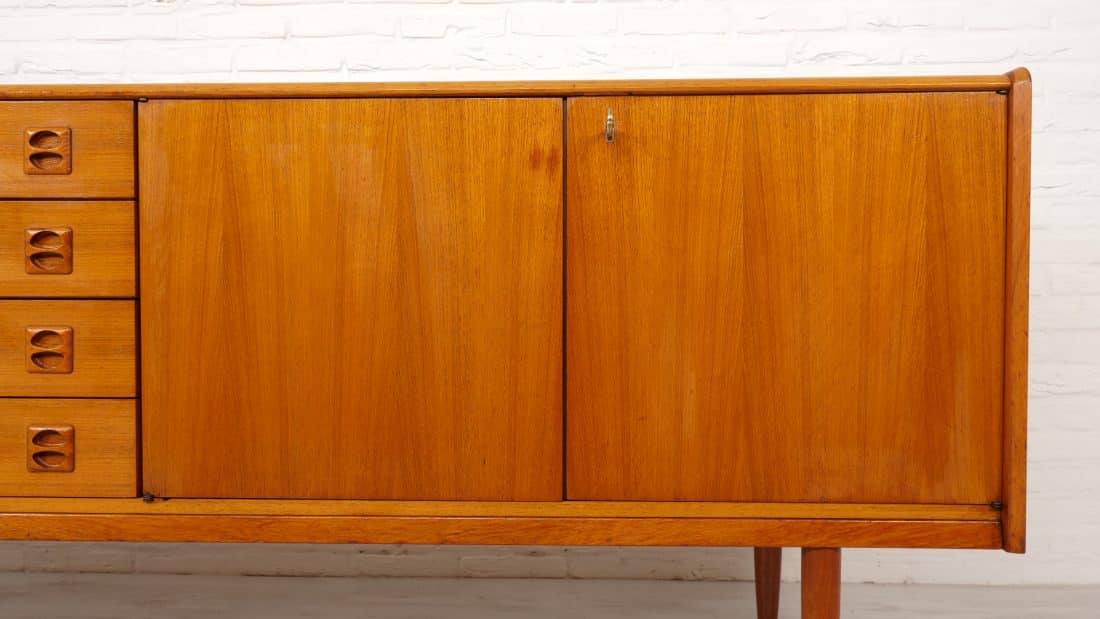 Vintage Dressoir 220 Cm 1960s