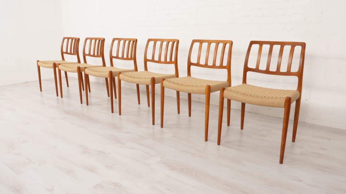 Trp Post Container Data Trp Post Id 10663 6 X Niels Otto Mller Dining Chairs Model 83 Papercord Teak Restored Trp Post Container