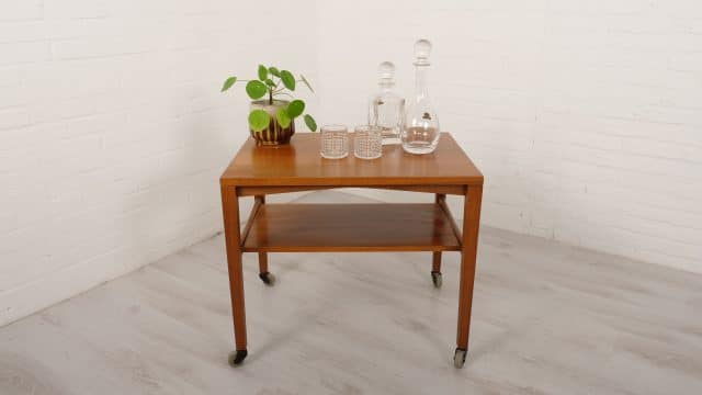 Vintage Trolley Teak Wilhelm Renz