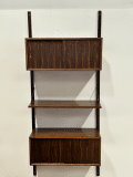 Vintage Wall System Poul Cadovius Rosewood 202 Cm