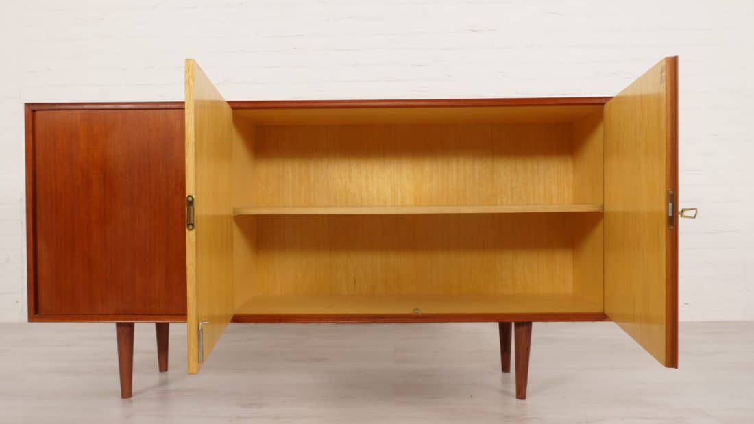 Vintage Dressoir Teak Heinrich Riestenpatt 150 Cm