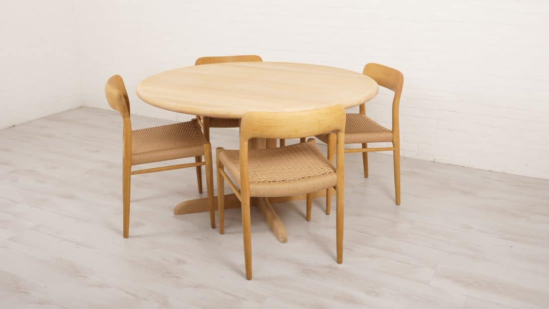 Trp Post Container Data Trp Post Id 11668 Vintage Dining Table Niels Otto Mller Oak 176 Cm Trp Post Container