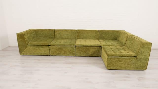 Vintage Sofa Set Elements Sofa Modular Green