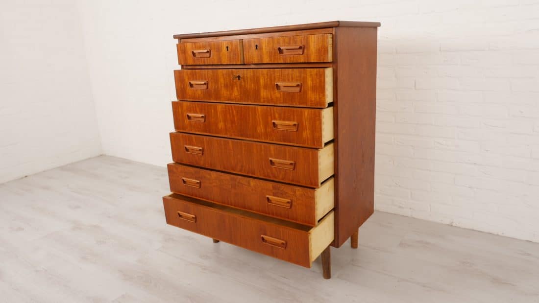 Trp Post Container Data Trp Post Id 12220 Vintage Danish Drawer Cabinet Teak 7 Drawers 111 Cm Trp Post Container