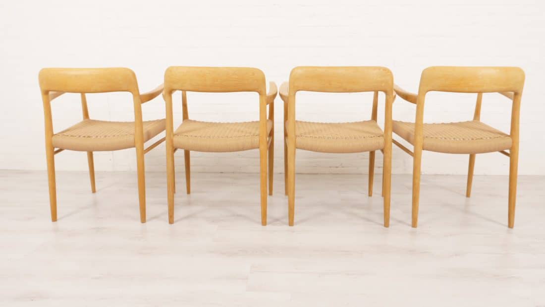 Trp Post Container Data Trp Post Id 12001 2 X Niels Otto Moller Dining Chairs Model 56 Oak Restored Trp Post Container