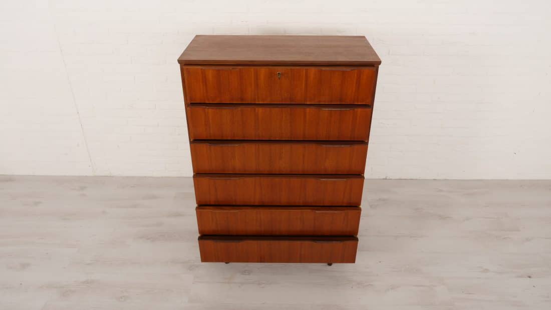 Trp Post Container Data Trp Post Id 12103 Vintage Danish Drawer Cabinet Teak 6 Drawers 121 Cm Trp Post Container