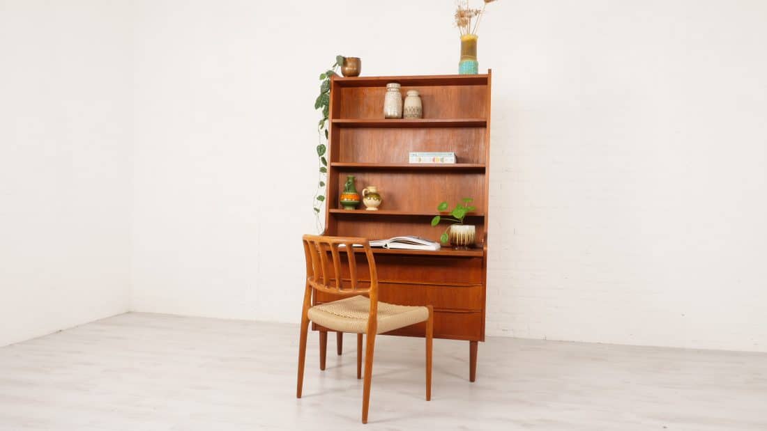 Trp Post Container Data Trp Post Id 12201 Vintage Highboard Bookcase Secretaire Teak Trp Post Container
