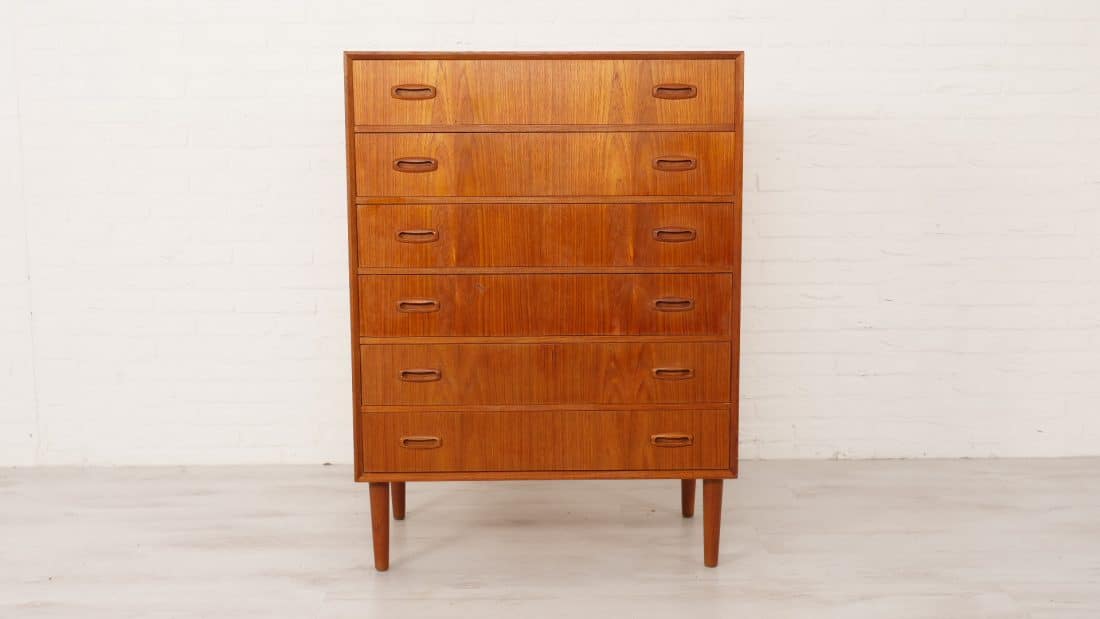 Trp Post Container Data Trp Post Id 12149 Vintage Danish Teak Chest of Drawers 6 Drawers 109 Cm Trp Post Container