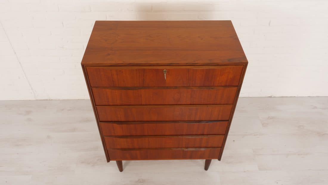 Trp Post Container Data Trp Post Id 12256 Vintage Danish Teak Chest of Drawers 6 Drawers 104 Cm Trp Post Container
