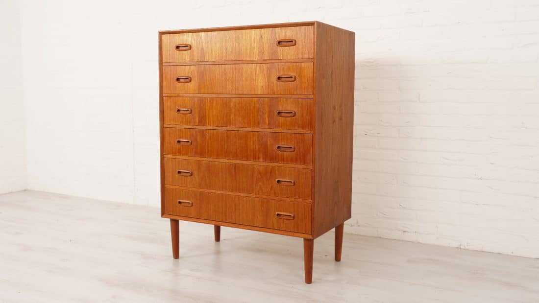 Trp Post Container Data Trp Post Id 12149 Vintage Danish Teak Chest of Drawers 6 Drawers 109 Cm Trp Post Container