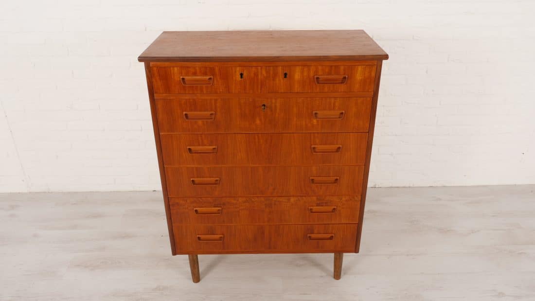 Trp Post Container Data Trp Post Id 12220 Vintage Danish Drawer Cabinet Teak 7 Drawers 111 Cm Trp Post Container