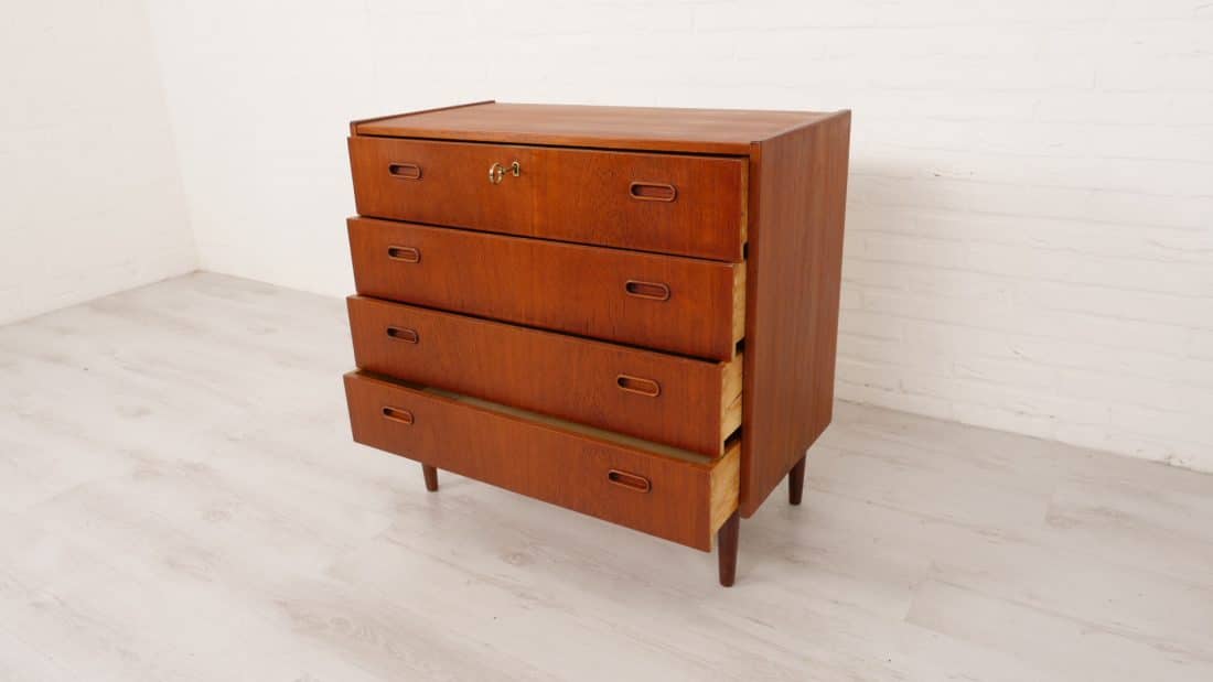 Trp Post Container Data Trp Post Id 12596 Vintage Drawer Cabinet Danish Teak 4 Drawers Trp Post Container