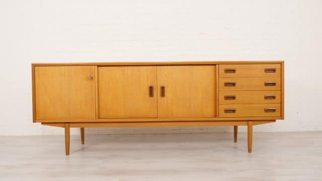 Vintage Dressoir Teak 220 Cm