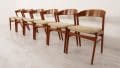 6 X Dining chair Dux Sweden Teak Upholstery of your choice
